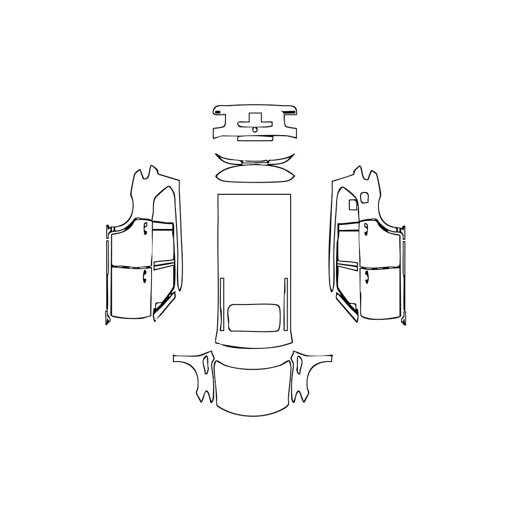 Pre-Cut PPF Nissan Armada (US) Luxury 2017 - PPF-Kits