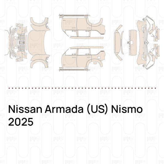 PPF prédécoupé Nissan Armada (US) Nismo 2025