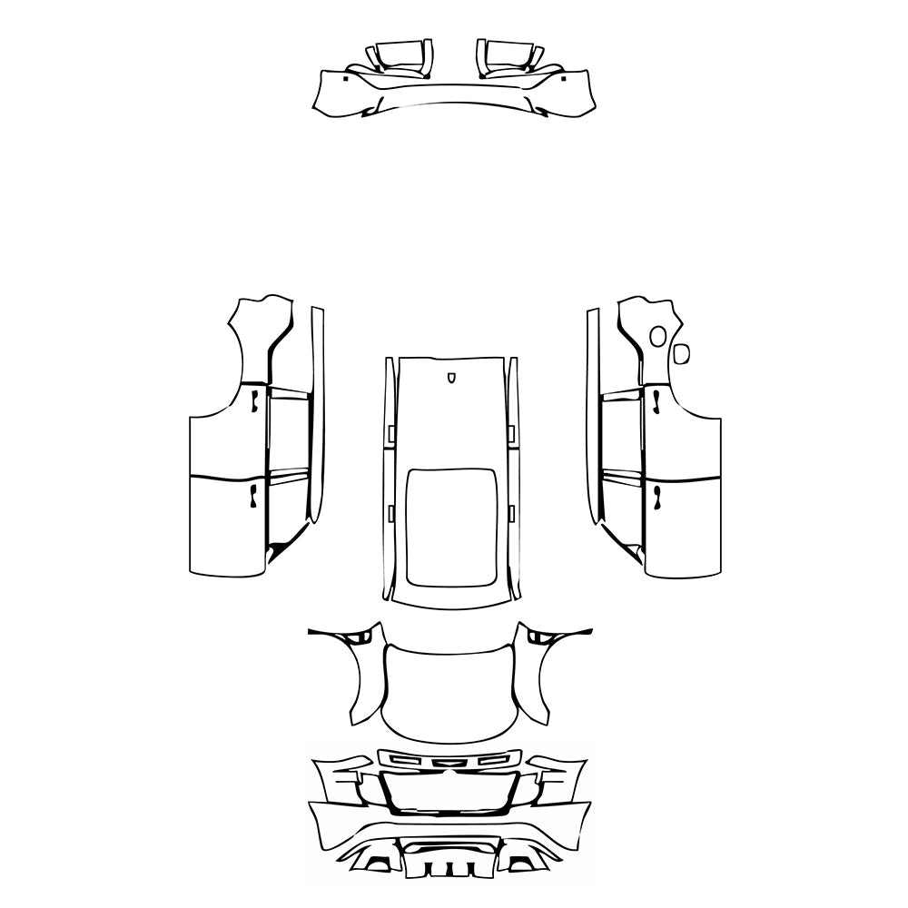 Pre-Cut PPF Nissan Armada (US) PRO-4X 2025 - PPF-Kits