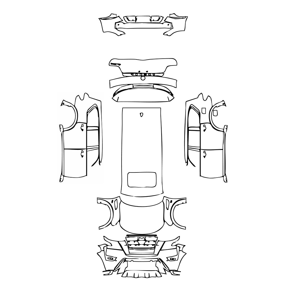 Pre-Cut PPF Nissan Armada (US) Platinum 2022 - PPF-Kits