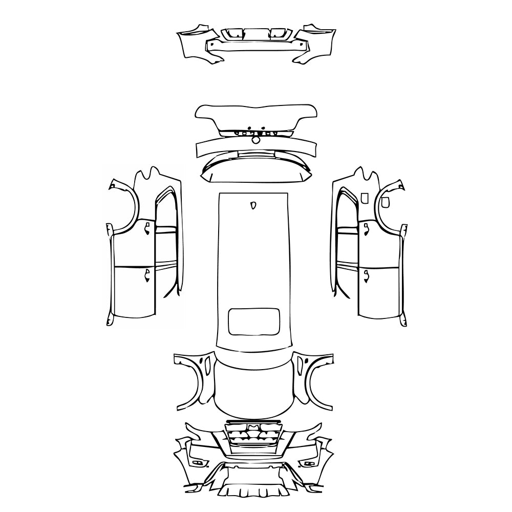 Pre-Cut PPF Nissan Armada (US) SL 2023 - PPF-Kits