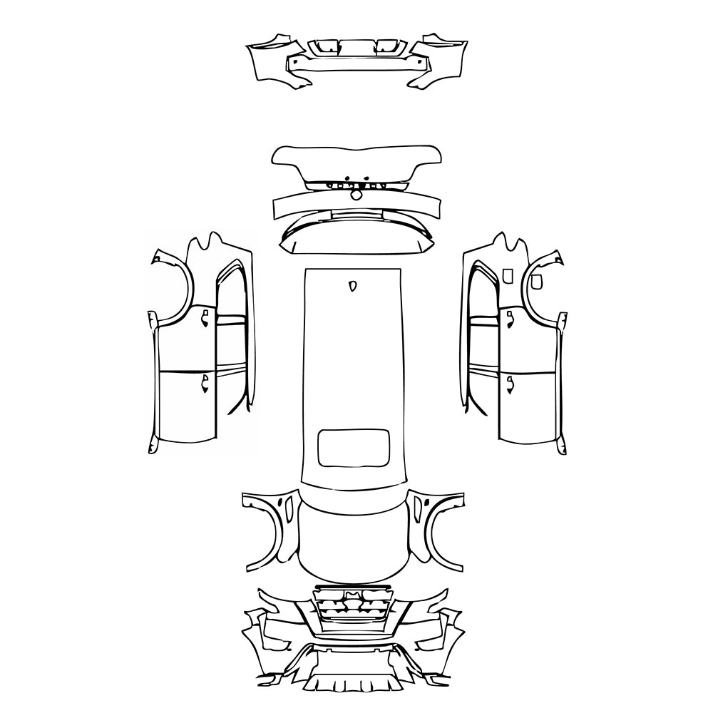 Pre-Cut PPF Nissan Armada (US) S 2021 - PPF-Kits