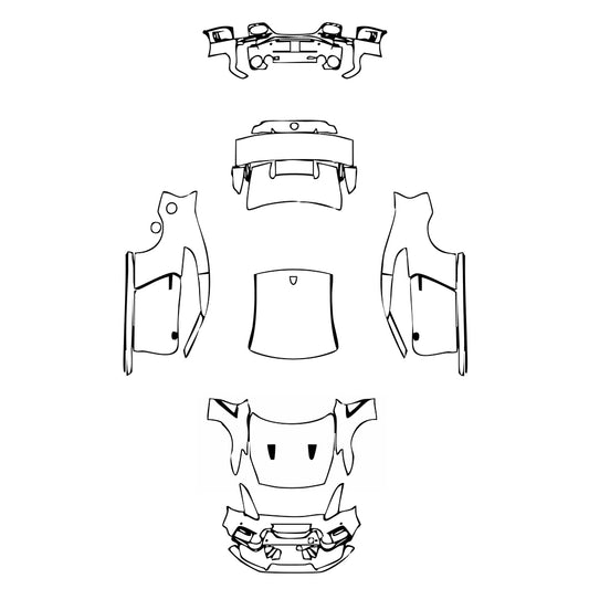 Pre-Cut PPF Nissan GT-R Nismo 2018 - PPF-Kits