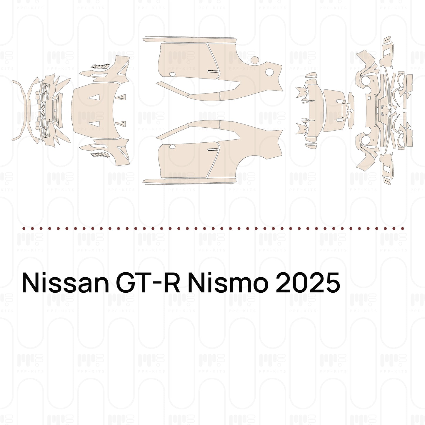 PPF prédécoupé Nissan GT-R Nismo 2025