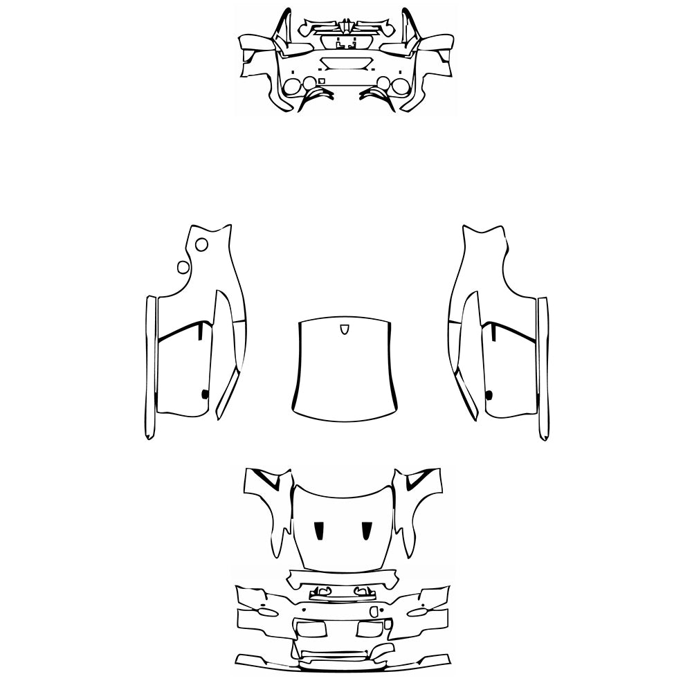 Pre-Cut PPF Nissan GT-R T-spec 2024 - PPF-Kits