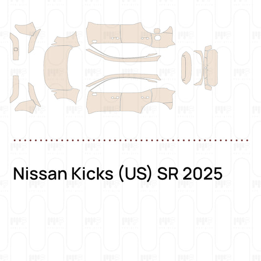 PPF prédécoupé Nissan Kicks (US) SR 2025