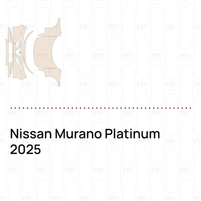 PPF prédécoupé Nissan Murano Platinum 2025
