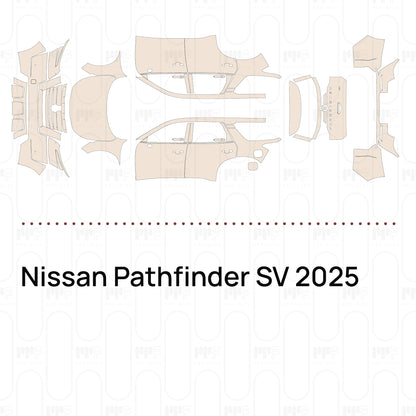 PPF prédécoupé Nissan Pathfinder SV 2025