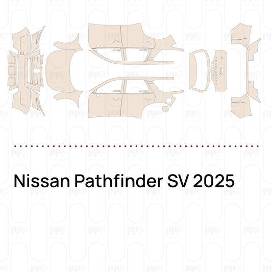PPF prédécoupé Nissan Pathfinder SV 2025