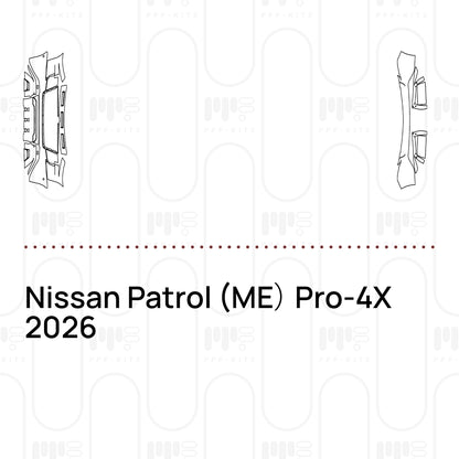 PPF prédécoupé Nissan Patrol (ME) Pro-4X 2026