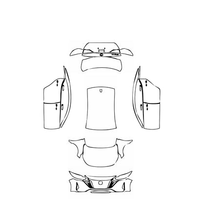 Pre-Cut PPF Nissan Sentra (US) SR 2025 - PPF-Kits