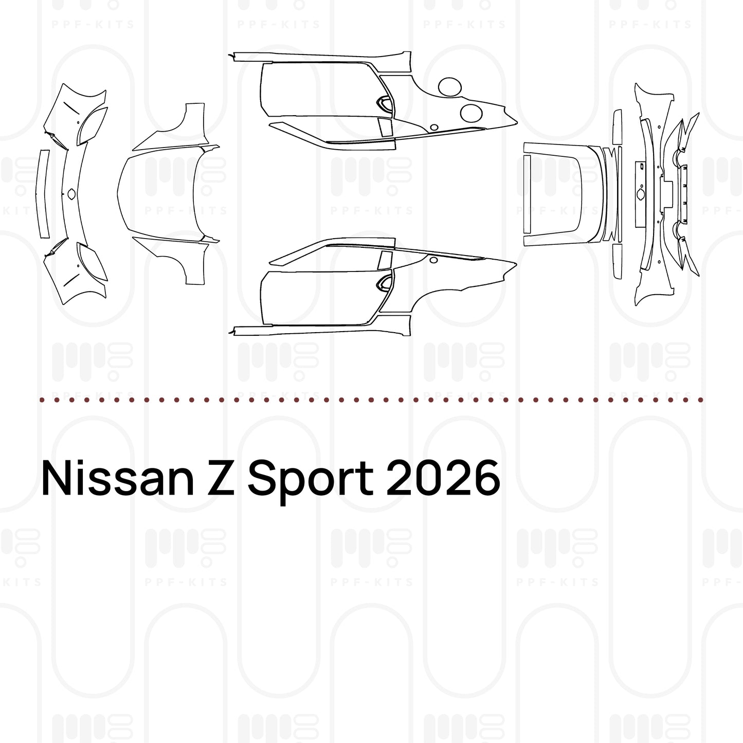 PPF prédécoupé Nissan Z Sport 2026