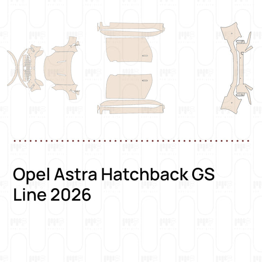PPF prédécoupé Opel Astra Hatchback GS Line 2026