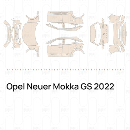 PPF prédécoupé Opel Neuer Mokka GS 2022