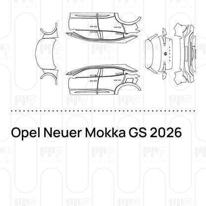 PPF prédécoupé Opel Neuer Mokka GS 2026