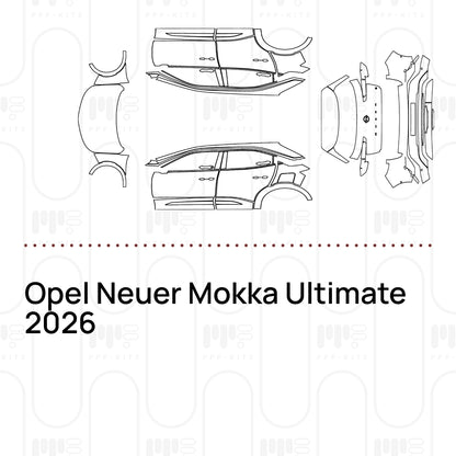 PPF prédécoupé Opel Neuer Mokka Ultimate 2026