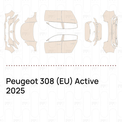 PPF prédécoupé Peugeot 308 (EU) Active 2025