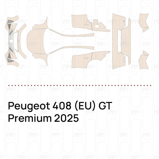 PPF prédécoupé Peugeot 408 (EU) GT Premium 2025