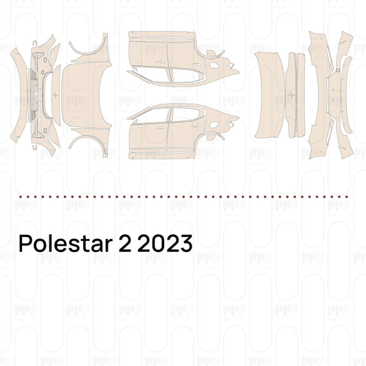 PPF prédécoupé Polestar 2 2023
