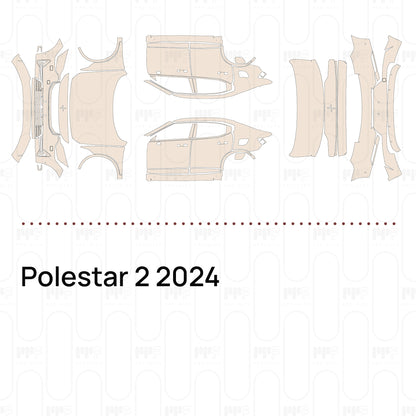 PPF prédécoupé Polestar 2 2024