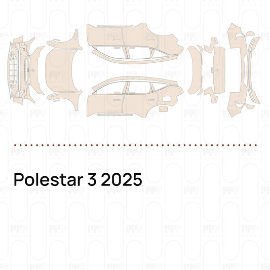 PPF prédécoupé Polestar 3 2025