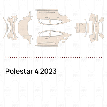 PPF prédécoupé Polestar 4 2023