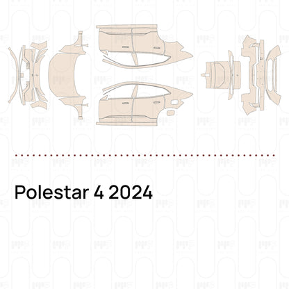PPF prédécoupé Polestar 4 2024
