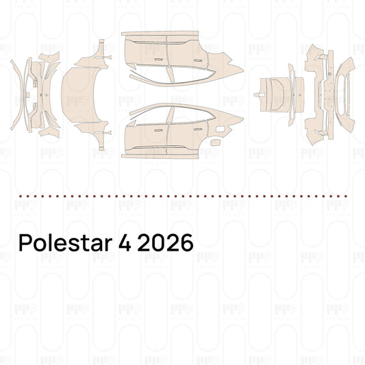PPF prédécoupé Polestar 4 2026