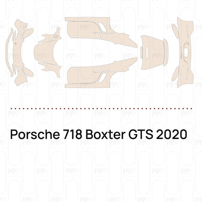 PPF prédécoupé Porsche 718 Boxter GTS 2020