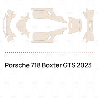 PPF prédécoupé Porsche 718 Boxter GTS 2023