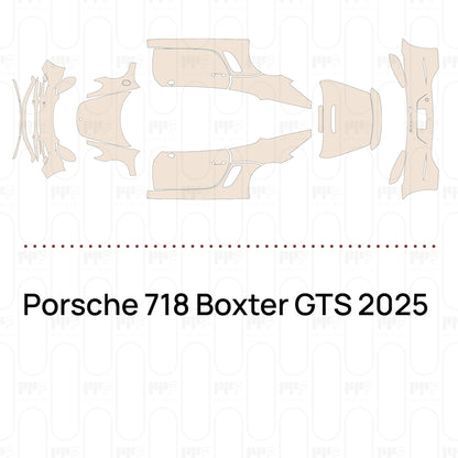 PPF prédécoupé Porsche 718 Boxter GTS 2025