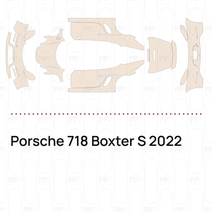 PPF prédécoupé Porsche 718 Boxter S 2022
