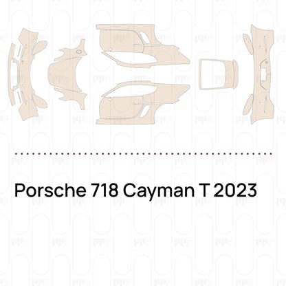 PPF prédécoupé Porsche 718 Cayman T 2023