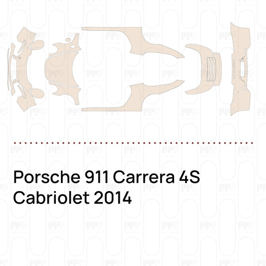 PPF prédécoupé Porsche 911 Carrera 4S Cabriolet 2014