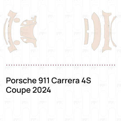 PPF prédécoupé Porsche 911 Carrera 4S Coupe 2024