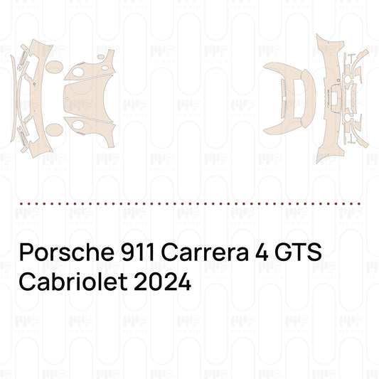 PPF prédécoupé Porsche 911 Carrera 4 GTS Cabriolet 2024
