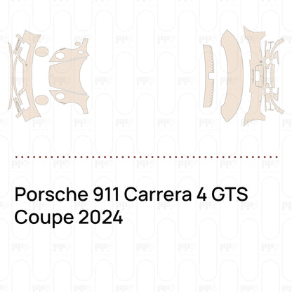 PPF prédécoupé Porsche 911 Carrera 4 GTS Coupe 2024