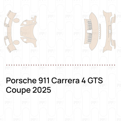 PPF prédécoupé Porsche 911 Carrera 4 GTS Coupe 2025