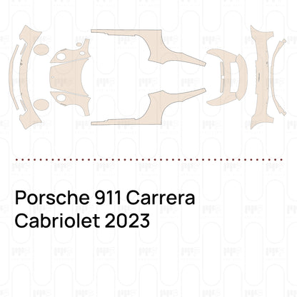 PPF prédécoupé Porsche 911 Carrera Cabriolet 2023