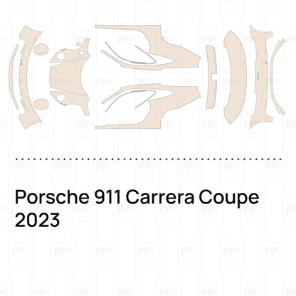 PPF prédécoupé Porsche 911 Carrera Coupe 2023