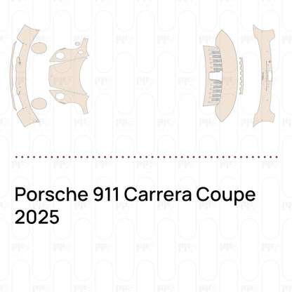 PPF prédécoupé Porsche 911 Carrera Coupe 2025