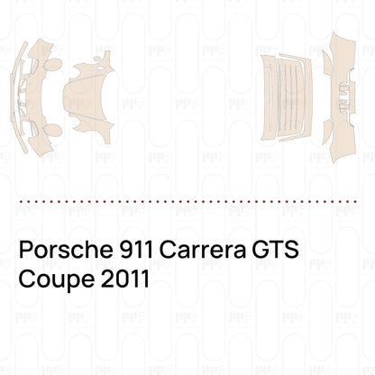 PPF prédécoupé Porsche 911 Carrera GTS Coupe 2011