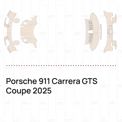PPF prédécoupé Porsche 911 Carrera GTS Coupe 2025