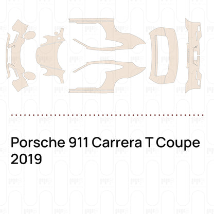 PPF prédécoupé Porsche 911 Carrera T Coupe 2019