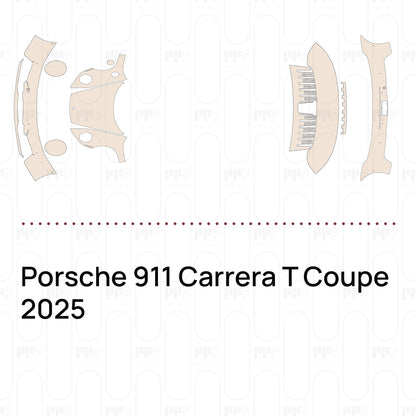 PPF prédécoupé Porsche 911 Carrera T Coupe 2025