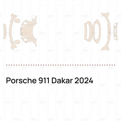 PPF prédécoupé Porsche 911 Dakar 2024