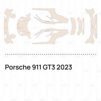 PPF prédécoupé Porsche 911 GT3 2023