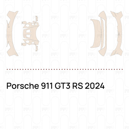 PPF prédécoupé Porsche 911 GT3 RS 2024