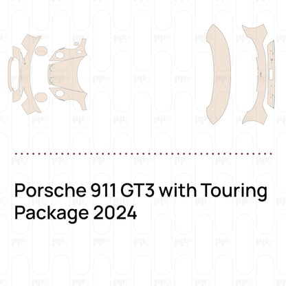PPF prédécoupé Porsche 911 GT3 with Touring Package 2024