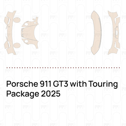PPF prédécoupé Porsche 911 GT3 with Touring Package 2025